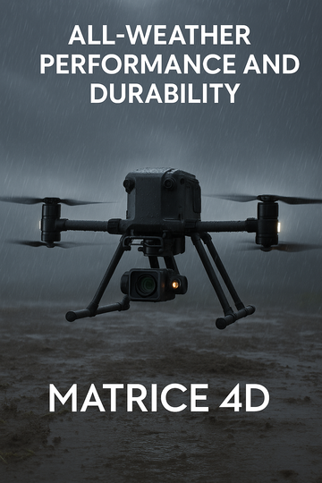All-Weather Performance and Durability: The IP55 Strength of the Matrice 4D and 4TD