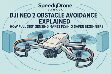 DJI Neo 2 Obstacle Avoidance Explained: How Full 360° Sensing Makes Flying Safer for Beginners