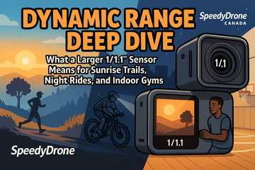 Dynamic Range Deep Dive: What a Larger 1/1.1” Sensor Means for Sunrise Trails, Night Rides, and Indoor Gyms