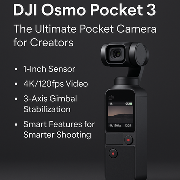 DJI Osmo Pocket 3: The Ultimate Pocket Camera for Creators