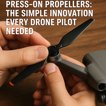 Press-On Propellers: The Simple Innovation Every Drone Pilot Needed