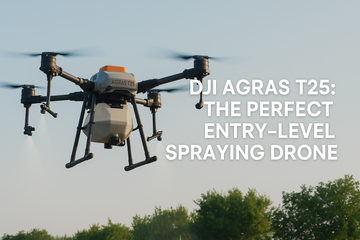 DJI Agras T25: The Perfect Entry-Level Spraying Drone