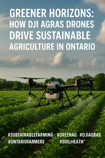 Greener Horizons: How DJI Agras Drones Drive Sustainable Agriculture in Ontario