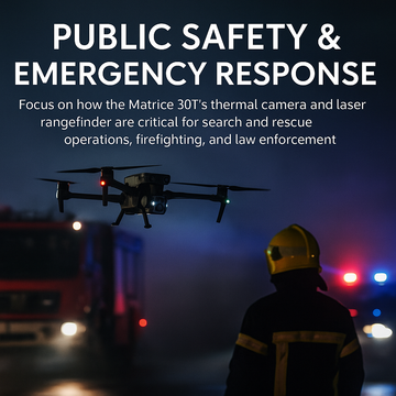 Public Safety & Emergency Response with the DJI Matrice 30T