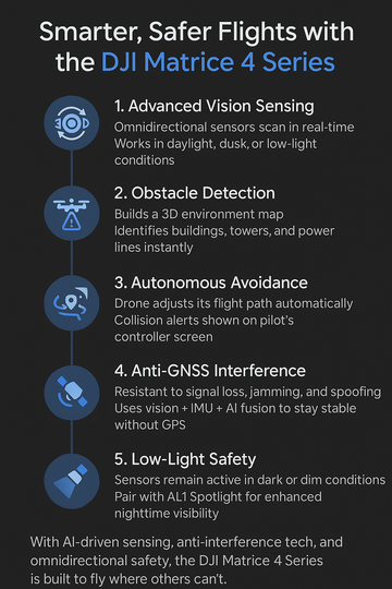 Smarter, Safer Flights with the DJI Matrice 4 Series