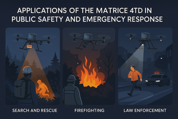 How the Matrice 4TD Supports First Responders