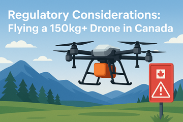 Regulatory Considerations: Flying a 150kg+ Drone in Canada