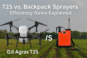 T25 vs Backpack Sprayers: Efficiency Gains Explained