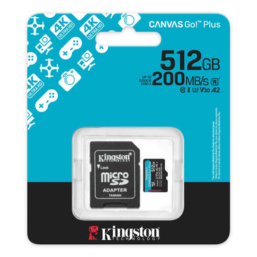 Kingston Canvas Go Plus 512GB microSD Card