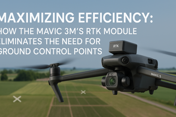 Maximizing Efficiency: How the Mavic 3M's RTK Module Eliminates the Need for Ground Control Points