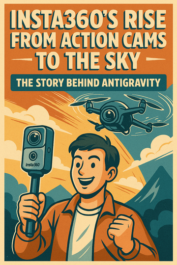 Insta360’s Rise from Action Cams to the Sky: The Story Behind Antigravity