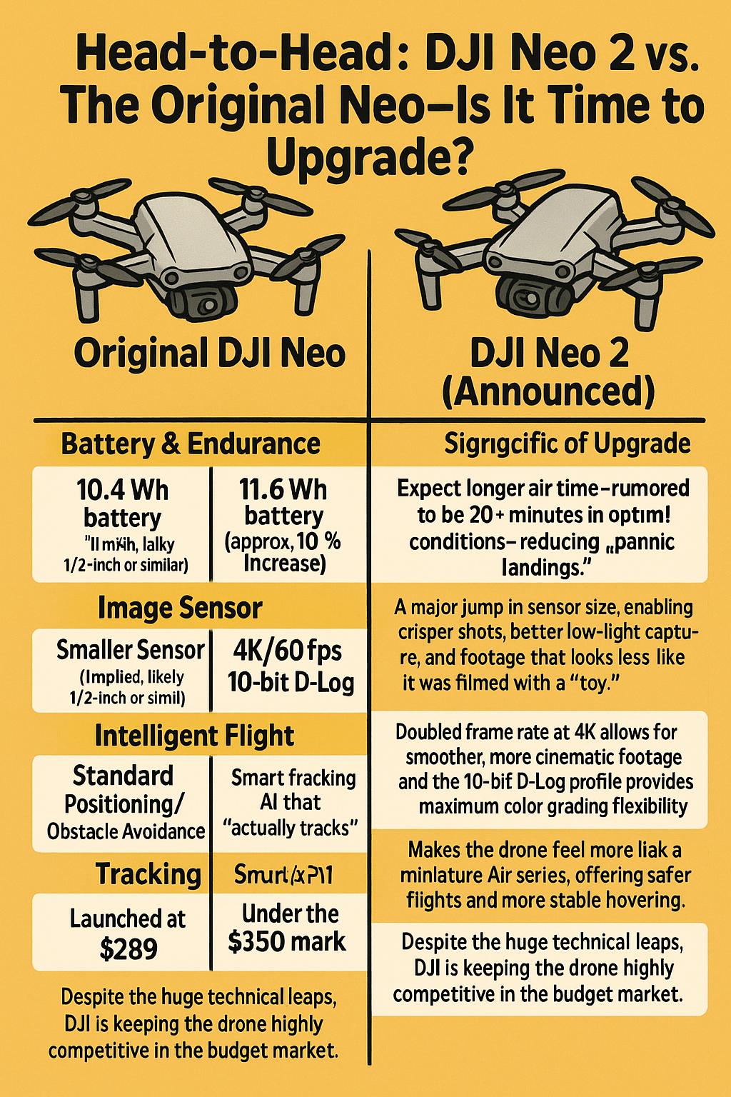 Head-to-Head: DJI Neo 2 vs. The Original Neo — Is It Time to Upgrade?