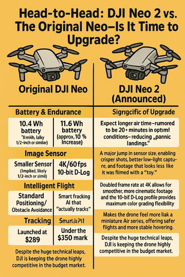 Head-to-Head: DJI Neo 2 vs. The Original Neo — Is It Time to Upgrade?