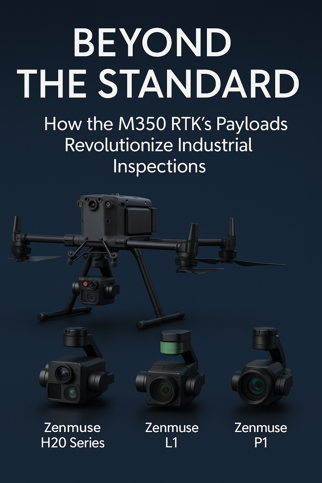 Beyond the Standard: How the M350 RTK's Payloads Revolutionize Industrial Inspections