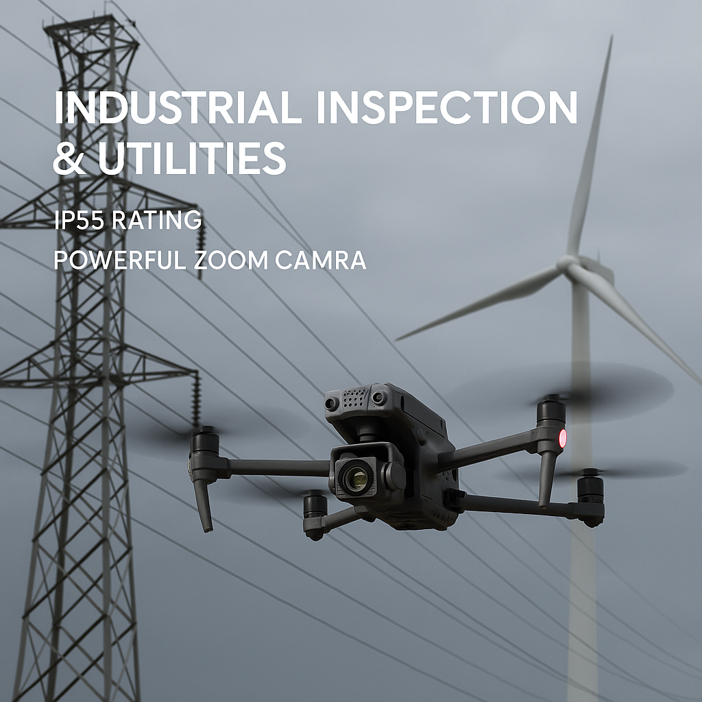 Industrial Inspection & Utilities: How the DJI M30 Series Transforms Critical Infrastructure Monitoring