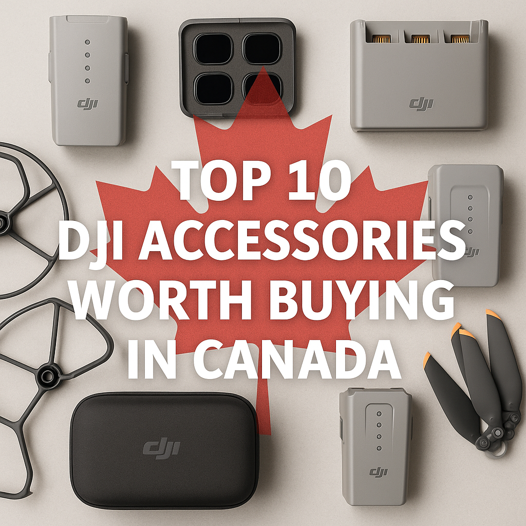 Top 10 DJI Accessories Worth Buying in Canada