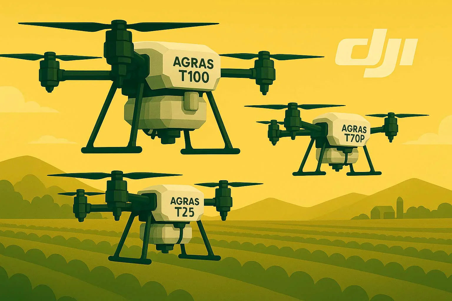 Take Your Canadian Farm to New Heights: Unlocking Efficiency with DJI Agras T70P & T100