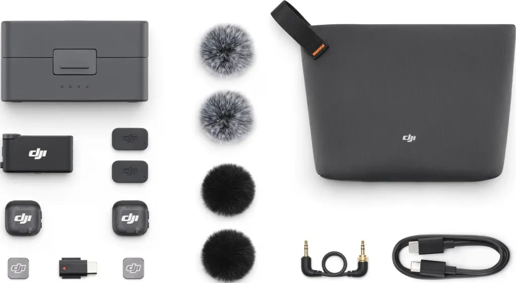 📦 Unboxing and First Impressions: What’s in the DJI Mic 3 Box?