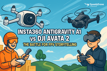 Insta360 Antigravity A1 vs DJI Avata 2: The Battle for FPV Storytelling