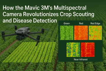 How the Mavic 3M's Multispectral Camera Revolutionizes Crop Scouting and Disease Detection