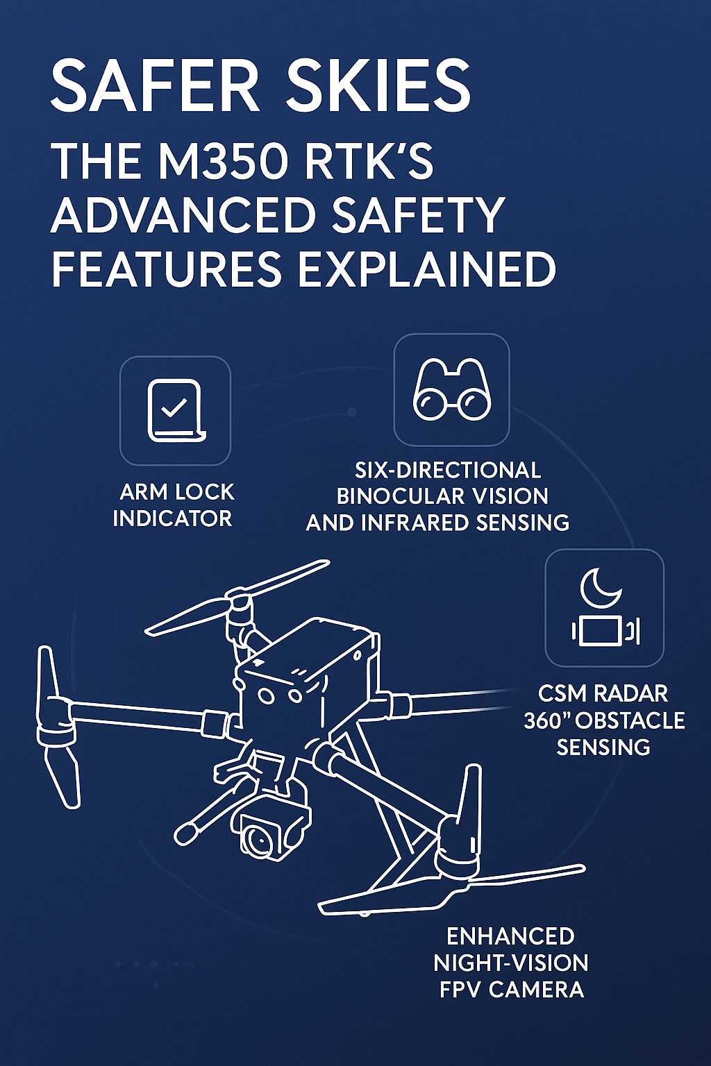 Safer Skies: The M350 RTK’s Advanced Safety Features Explained