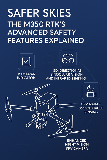 Safer Skies: The M350 RTK’s Advanced Safety Features Explained