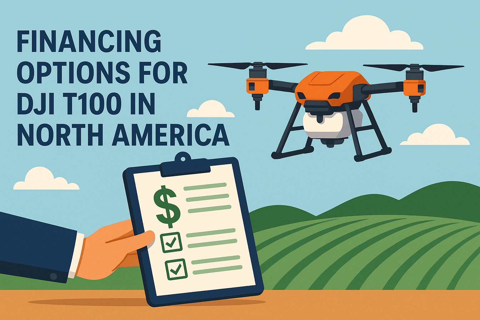 Financing Options for DJI T100 in Canada