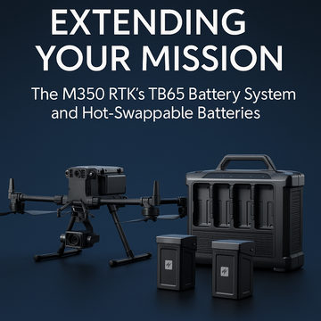 Extending Your Mission: The M350 RTK's TB65 Battery System and Hot-Swappable Power
