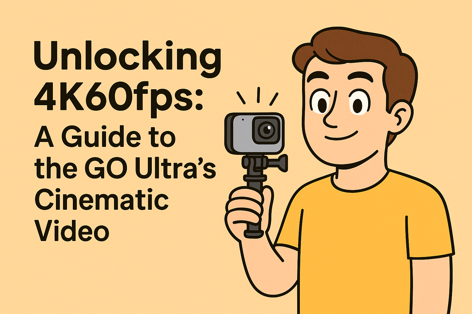 Unlocking 4K60fps: A Guide to the GO Ultra’s Cinematic Video