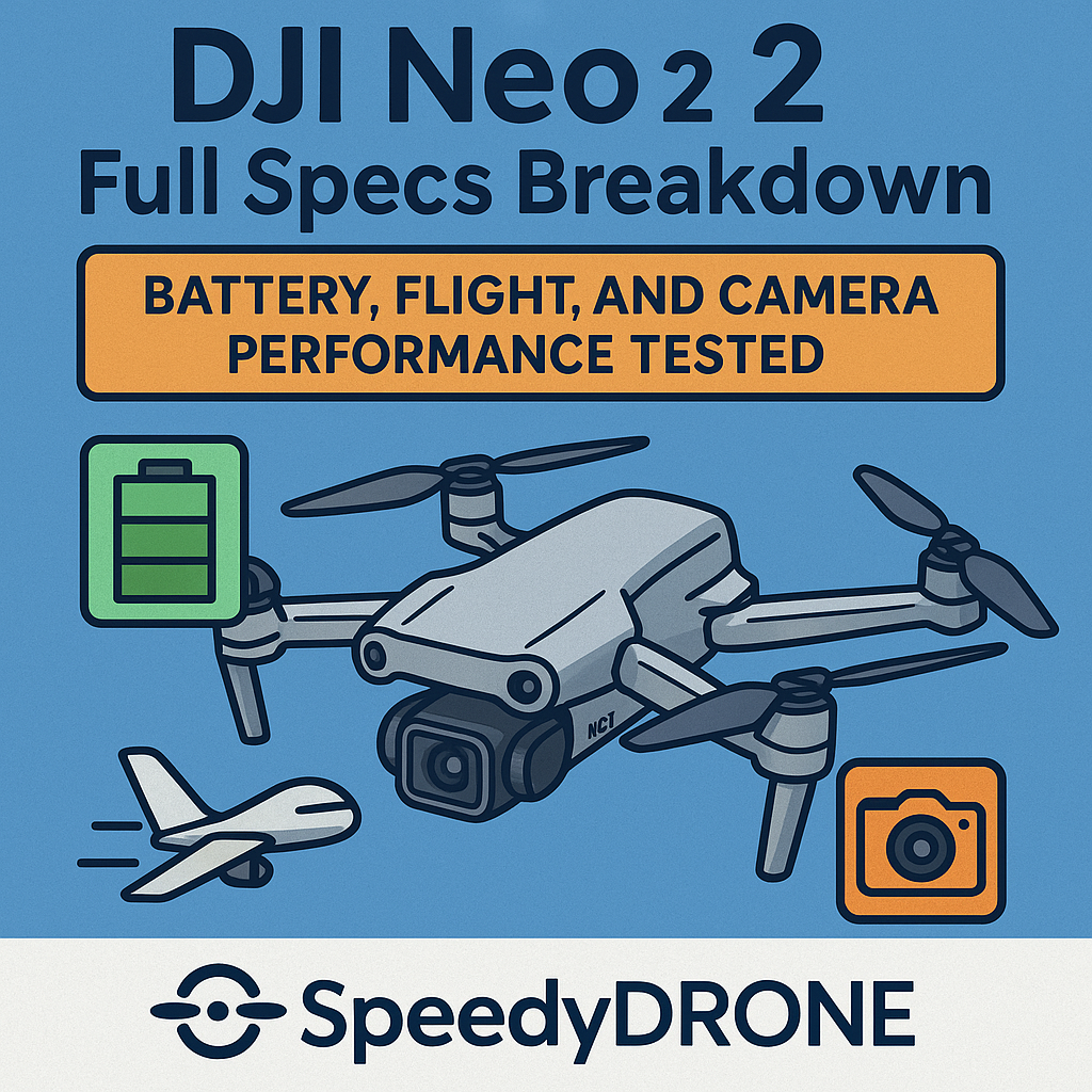 Leaking DJI Neo 2 Full Specs Breakdown: Battery, Flight, and Camera Performance Tested