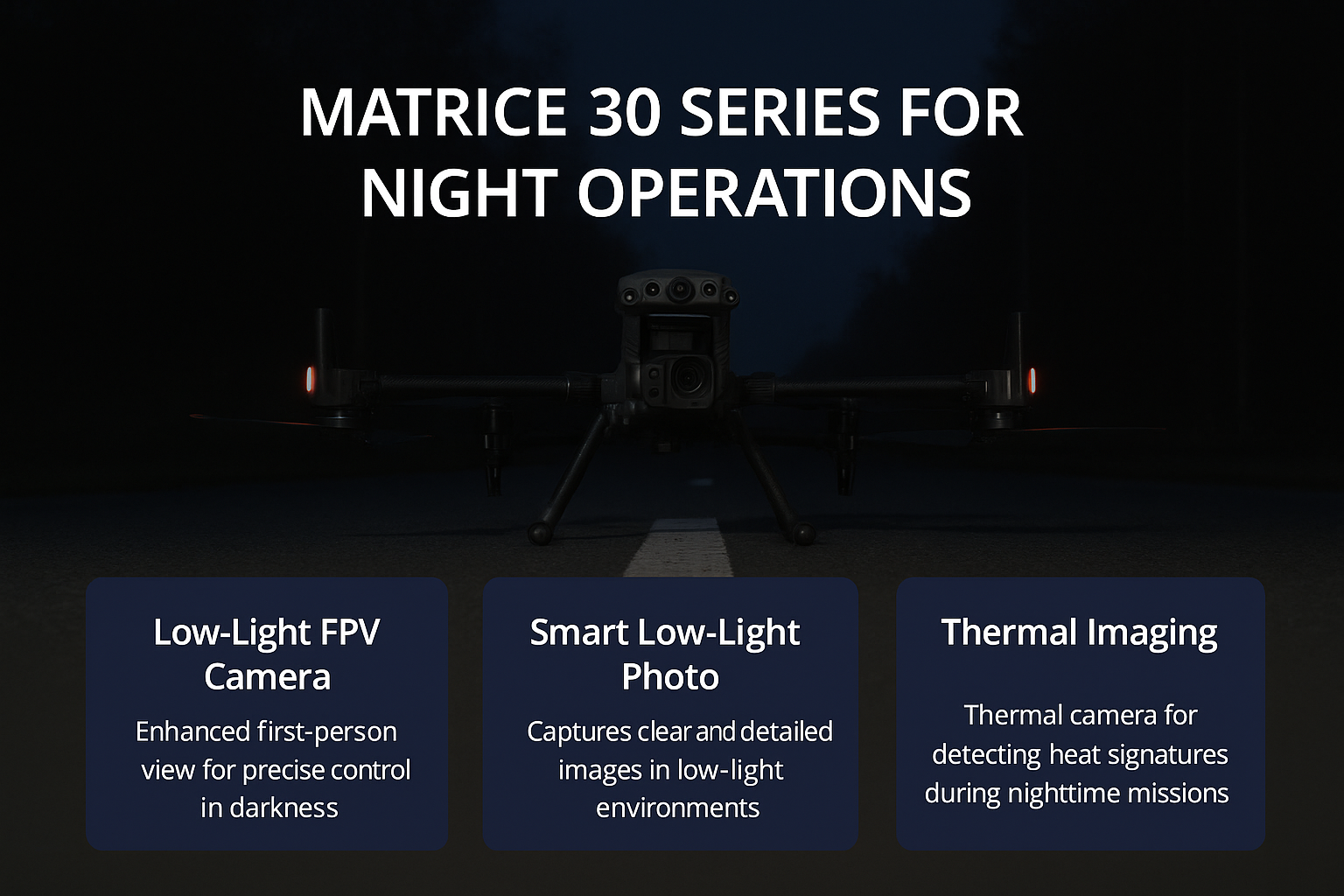 Matrice 30 Series for Night Operations: A Game-Changer in Public Safety and Security