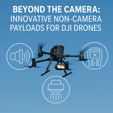 Beyond the Camera: Innovative Non-Camera Payloads for DJI Drones