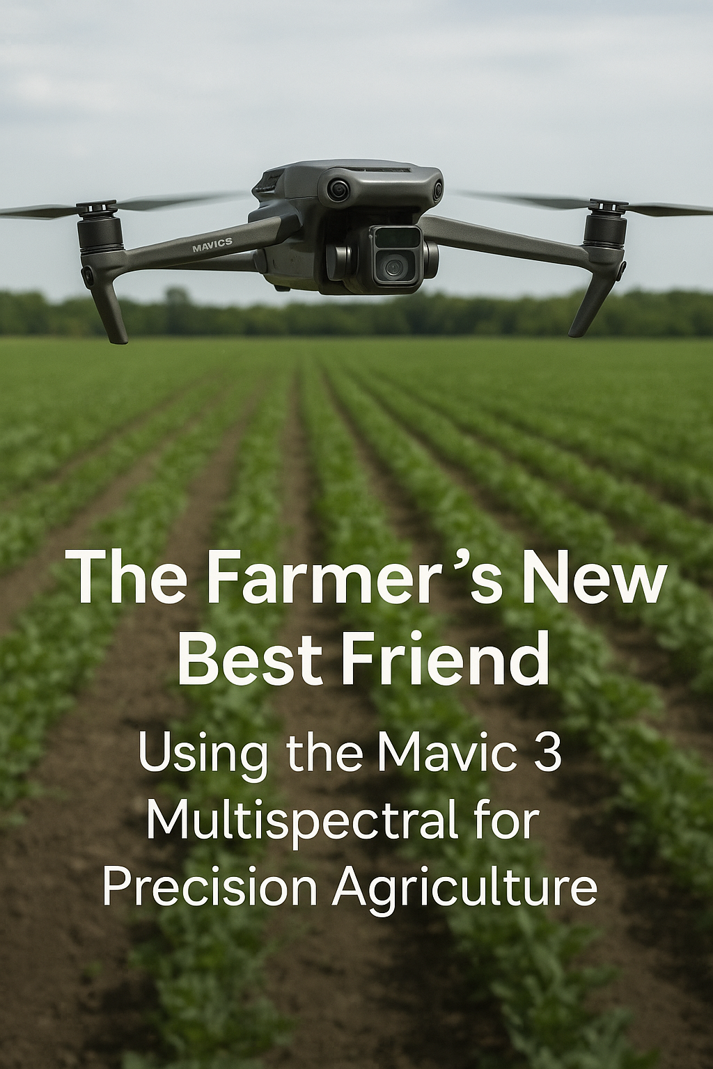 The Farmer's New Best Friend: Using the Mavic 3 Multispectral for Precision Agriculture