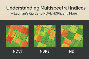 Understanding Multispectral Indices: A Layman’s Guide to NDVI, NDRE, and More