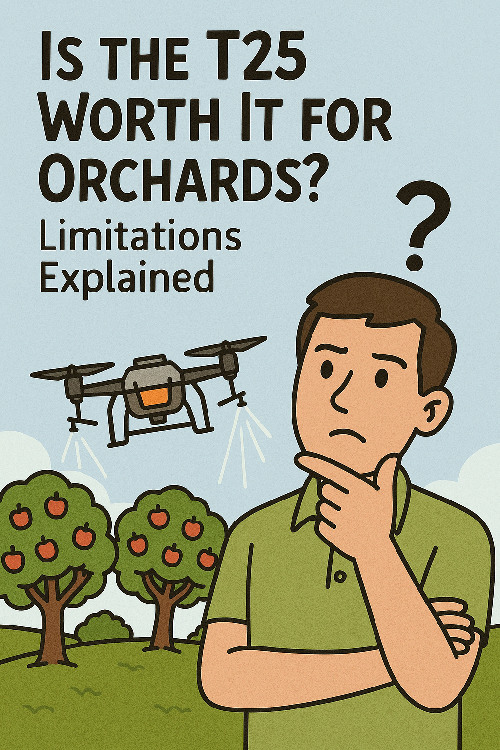Is the T25 Worth It for Orchards? Limitations Explained