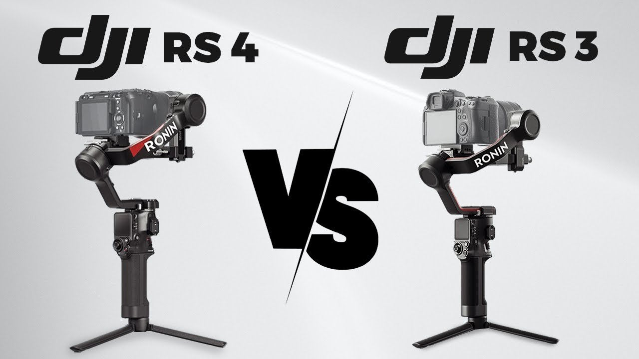 DJI RS 4 vs. RS 3: Full Comparison of Features and Improvements