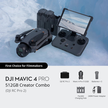 DJI Mavic 4 Pro 512GB Creator Combo (DJI RC Pro 2)  *OPEN BOX*