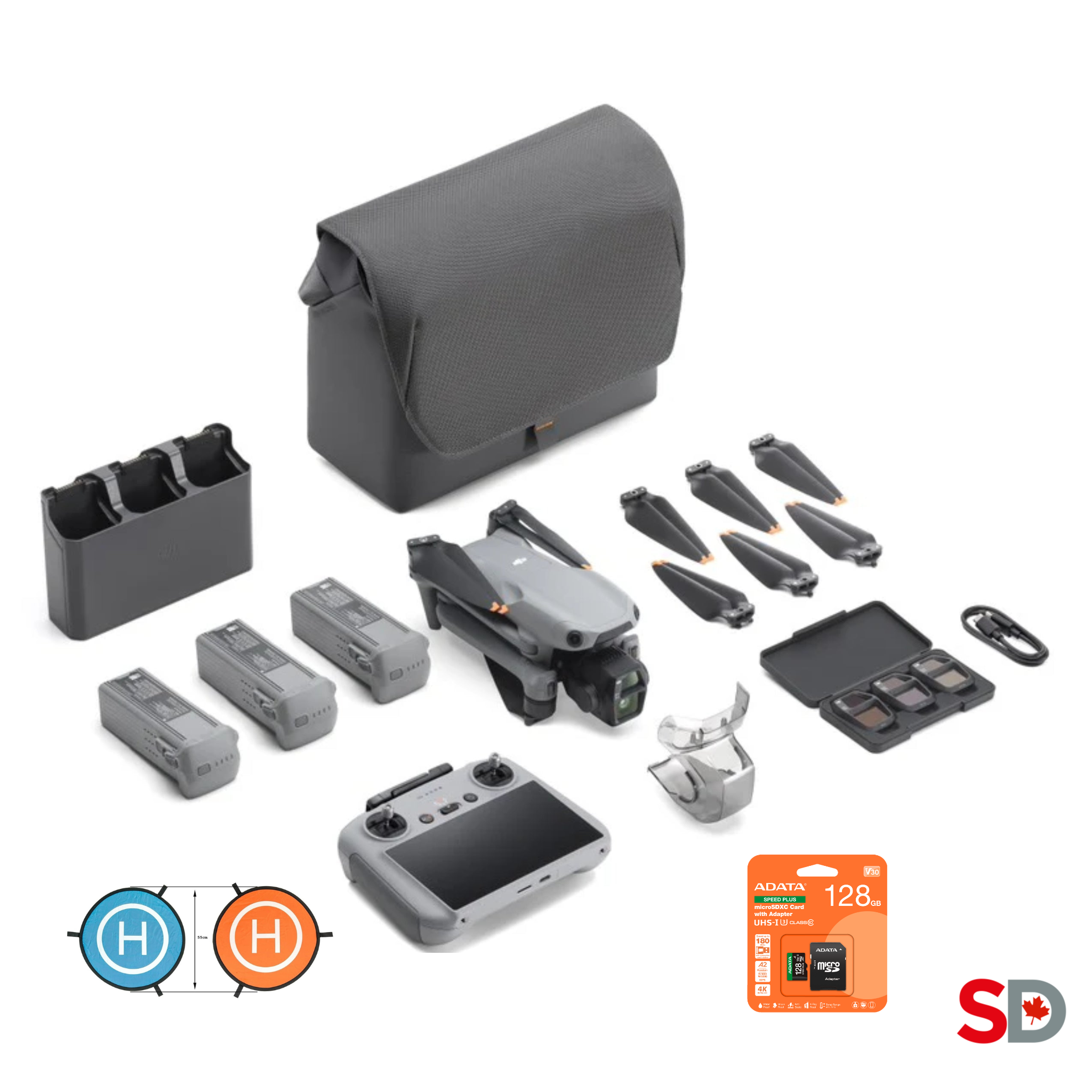 DJI Air 3S Fly More Combo (DJI RC 2)