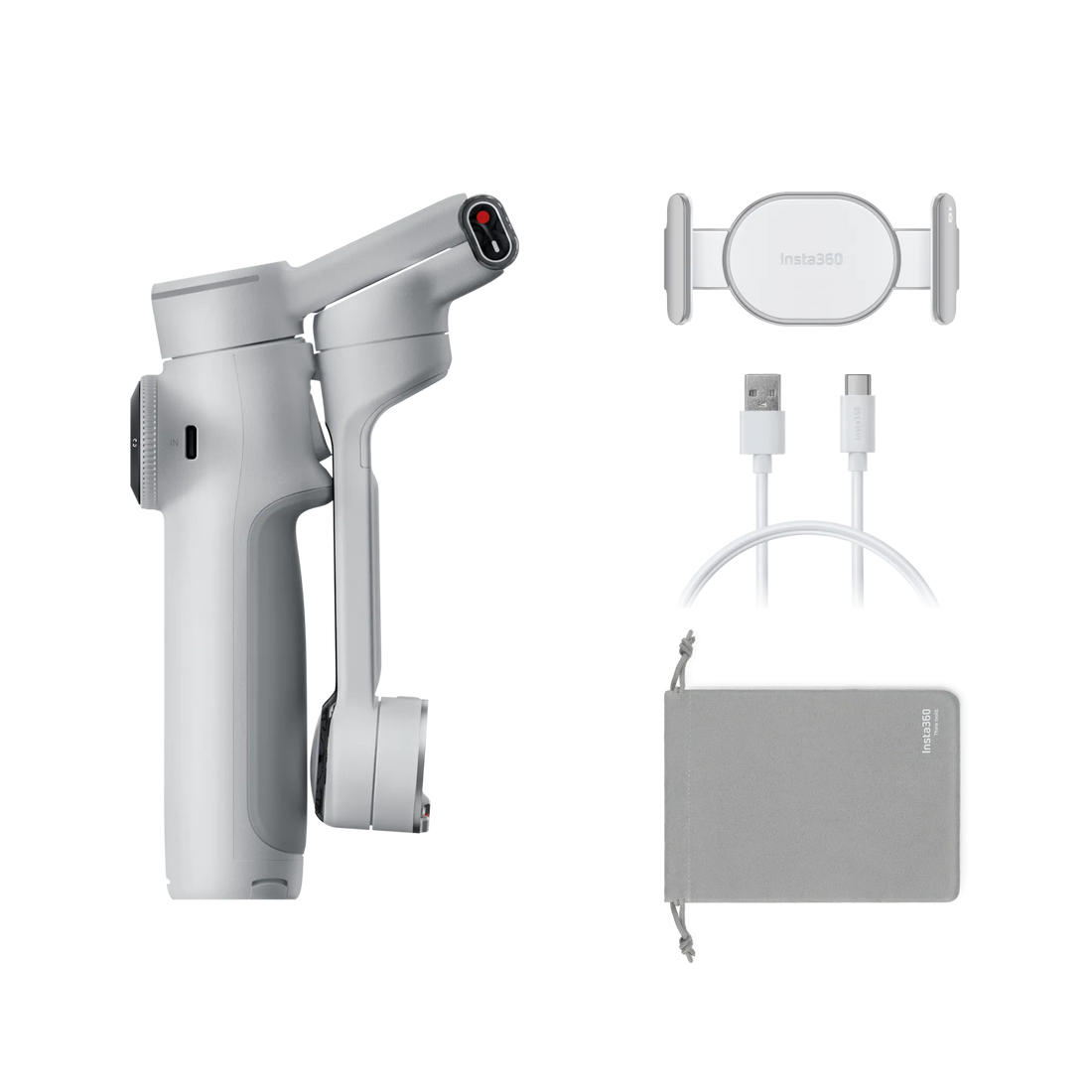 Insta360 Flow 2 Pro (gris pierre)