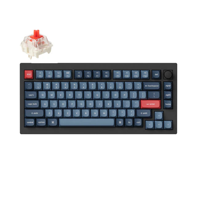 Keychron V1 Max QMK/VIA Wireless Custom Mechanical Keyboard (V1M-D1)