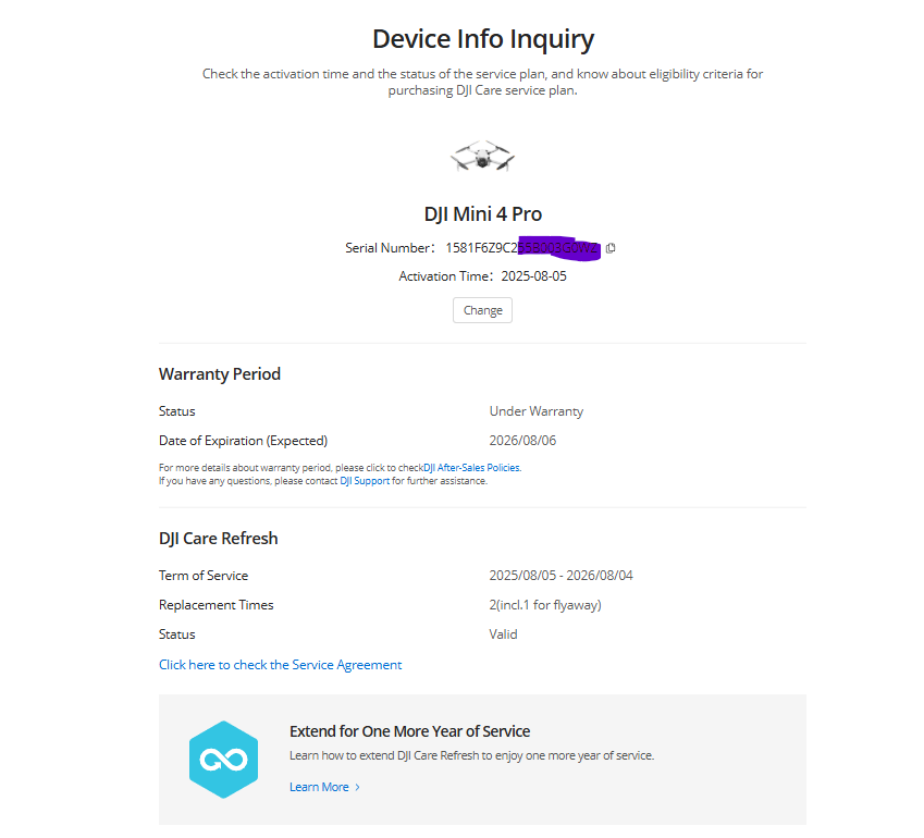 DJI Mini 4 Pro Fly More Combo (Like New)