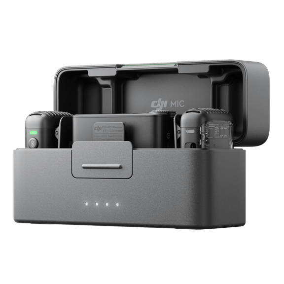 DJI Mic 2 (2 TX + 1 RX + boîtier de charge)